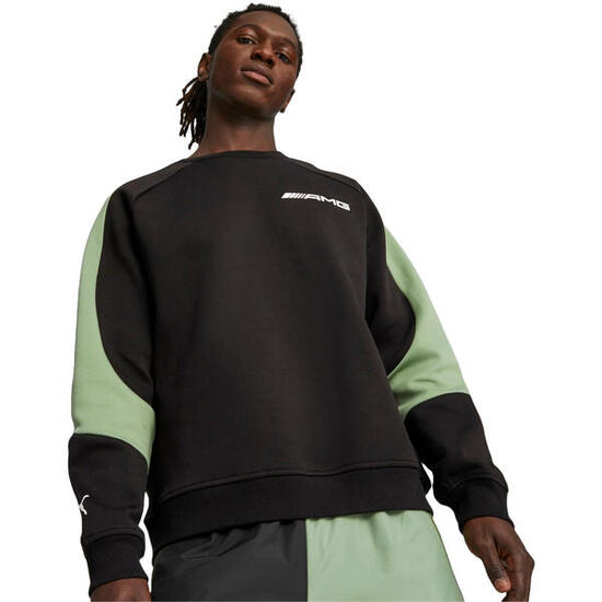 Chemisier Puma Amg Crew Neck, Noir, Hommes