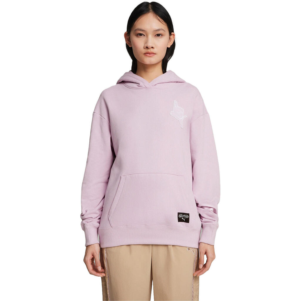 Суитчър Puma X Sophia Chang Graphic Hoodie, Розов, Жени