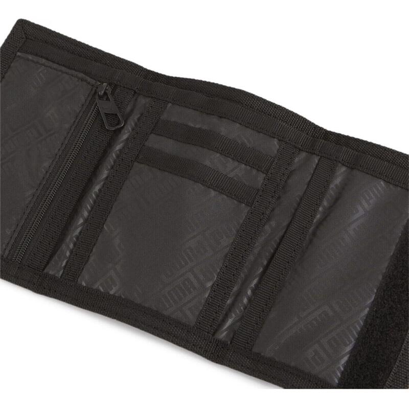 Portofel unisex Puma Phase AOP Wallet, Negru