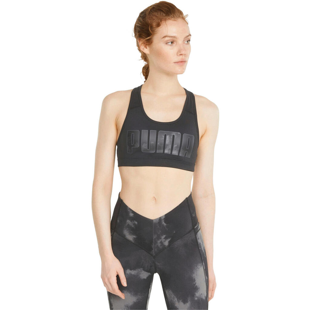 Спортен сутиен Puma Mid Impact 4Keeps, Черен, Жени