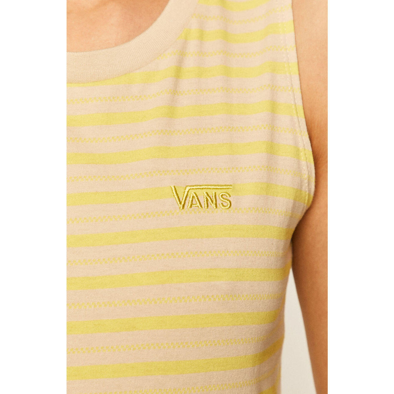 Vestido Vans Mini Ckeck Midi, Amarelo, Mulheres 4/5