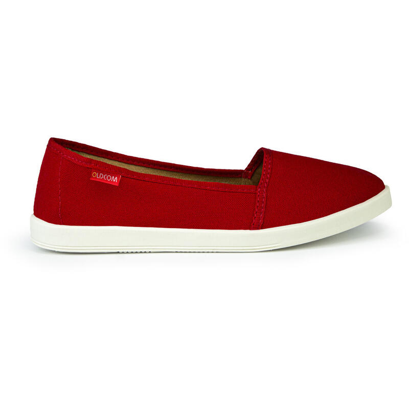 Espadrile femei Oldcom Canvas, Rosu