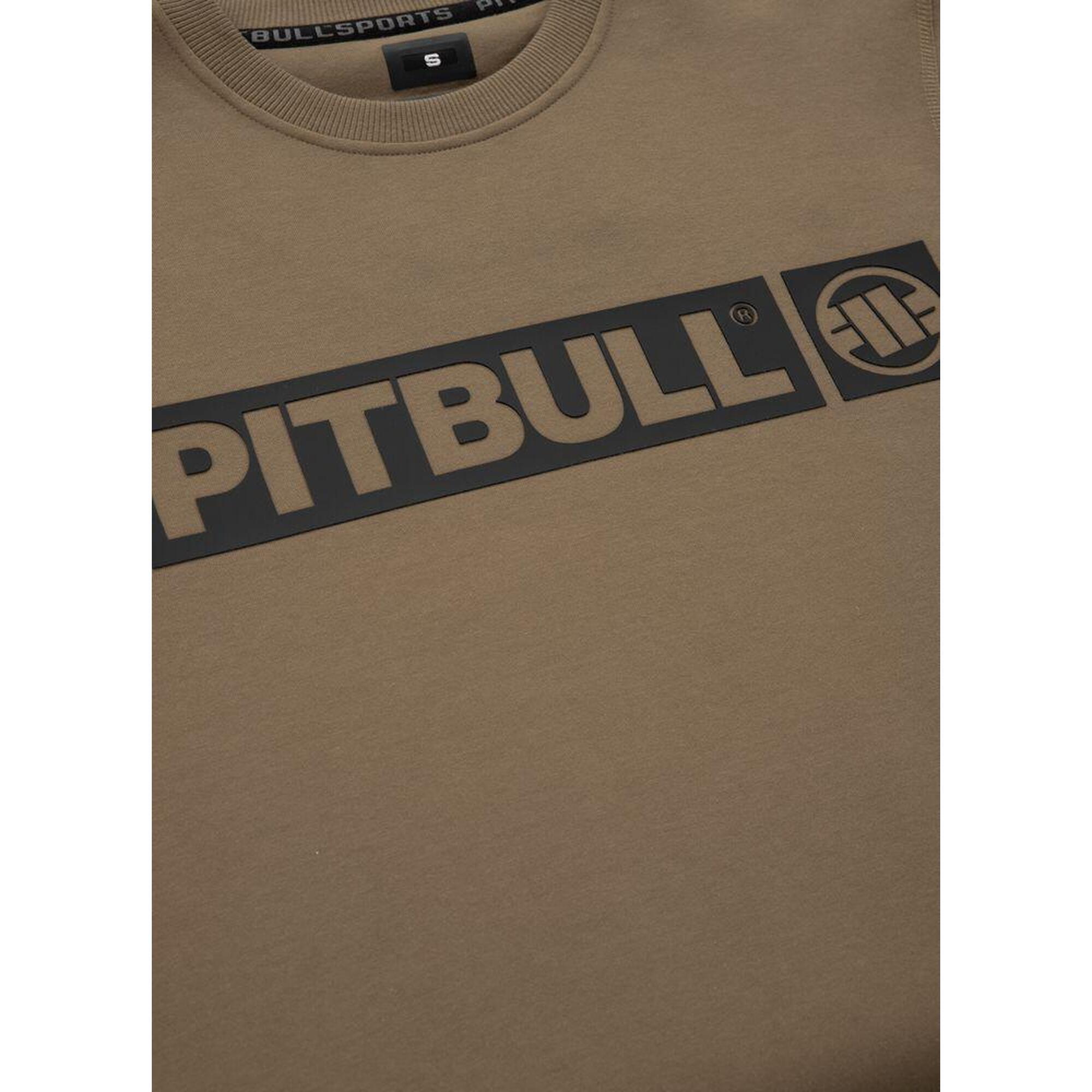 Pitbull West Coast Beyer Coyote herensweater met ronde hals