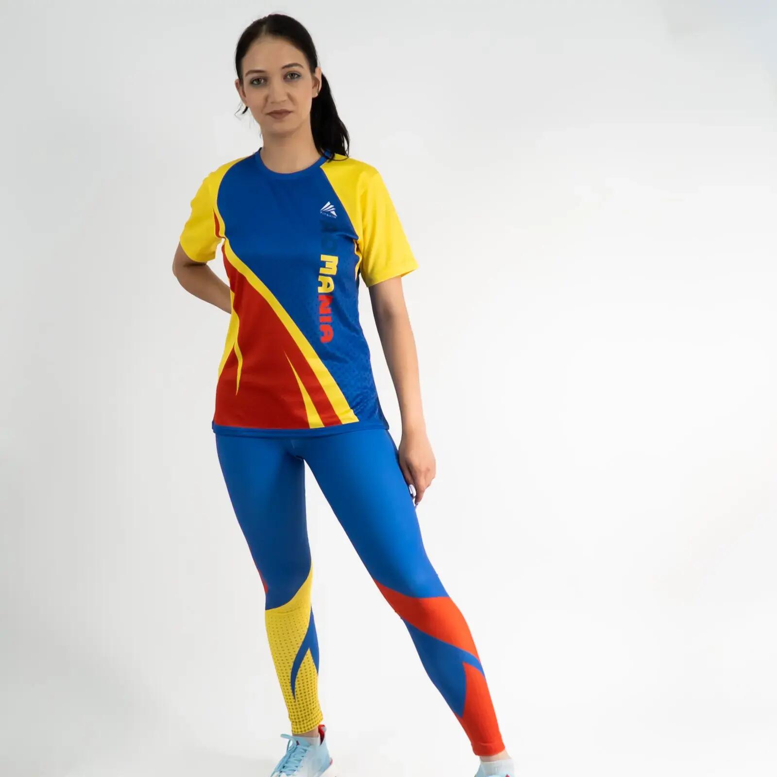 Tricou poliester feminin Fitskin Romania 5/5