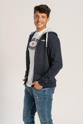 Sudadera con Capucha Tour Nox Azul Marino - Talla XS