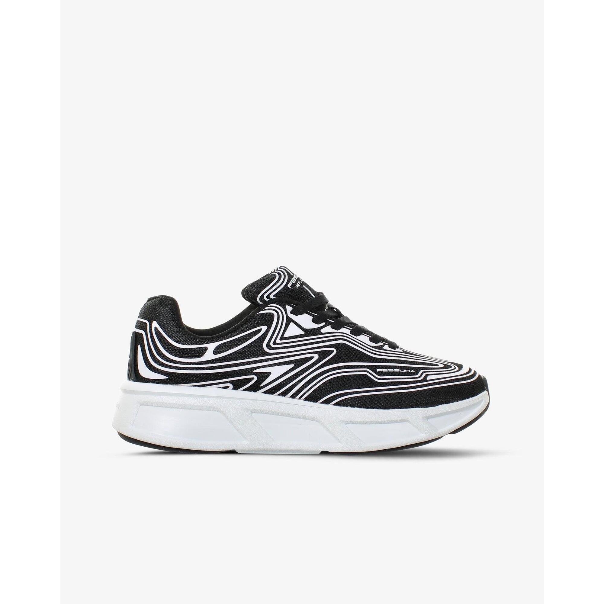 Fessura Runflex 01 Canvas unisex, rozmiar 39 - biały/czarny