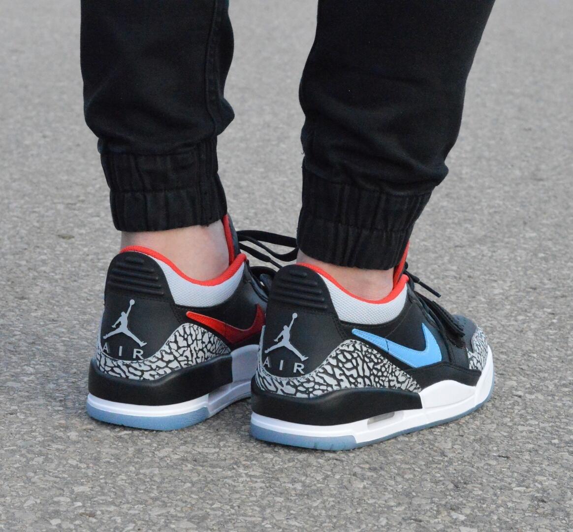 Buty lifestyle męskie Nike Air Jordan Legacy 312 LOW CD7069-004 3/4