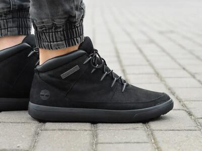 Schoenen - hiking - heren - ashwood park - elastisch, brede pasvorm - zwart
