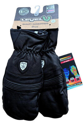 Level Off Piste Herren-Skihandschuhe aus Leder