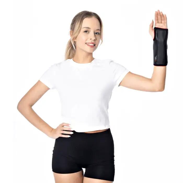 Stabilizator nadgarstka z systemem szybkiego zapięcia MSupport Red lewa strona 3/5