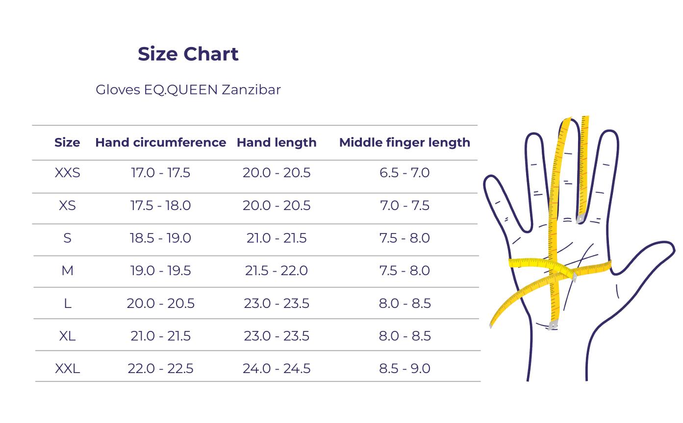 Equestrian Queen Zanzibar professionele rijhandschoenen 2/5