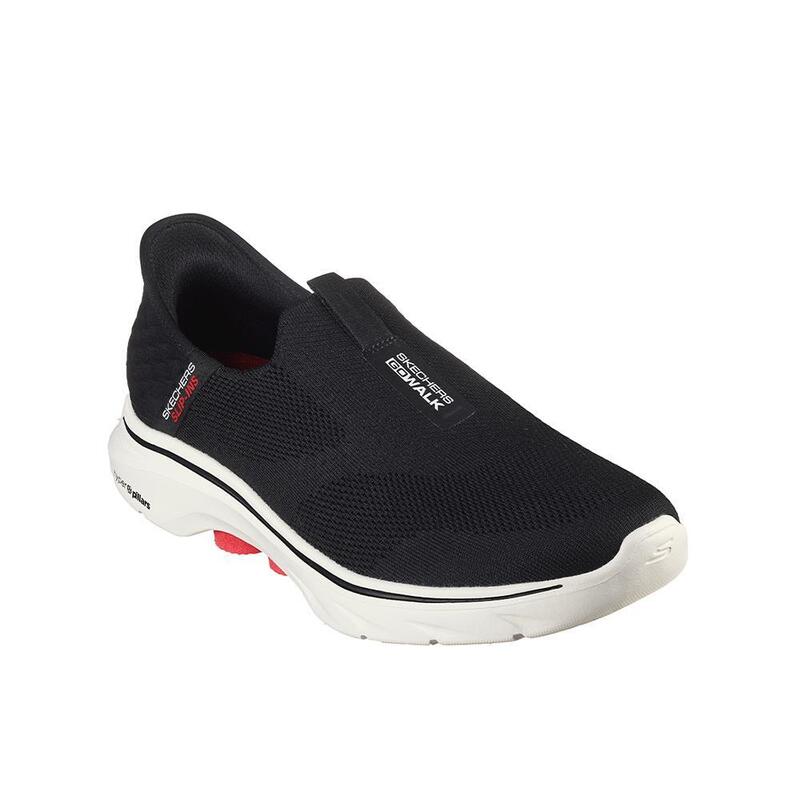 Zapatillas Deportivas Caminar Hombre  Skechers 216641_BKW Negras sin Cordones