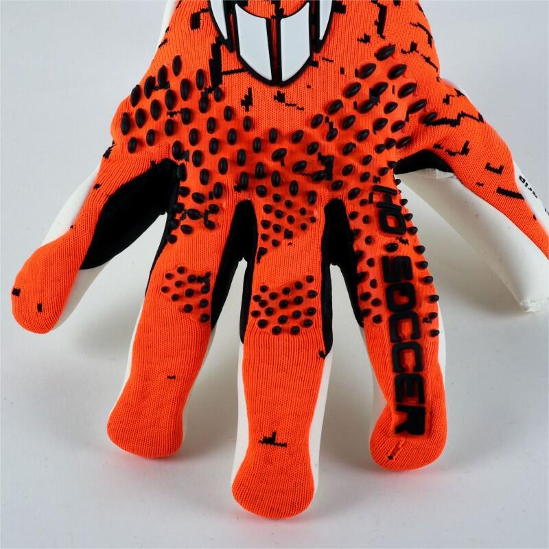 Gants de Gardien de But de Football Kontrol Knit Tech Alert Orange