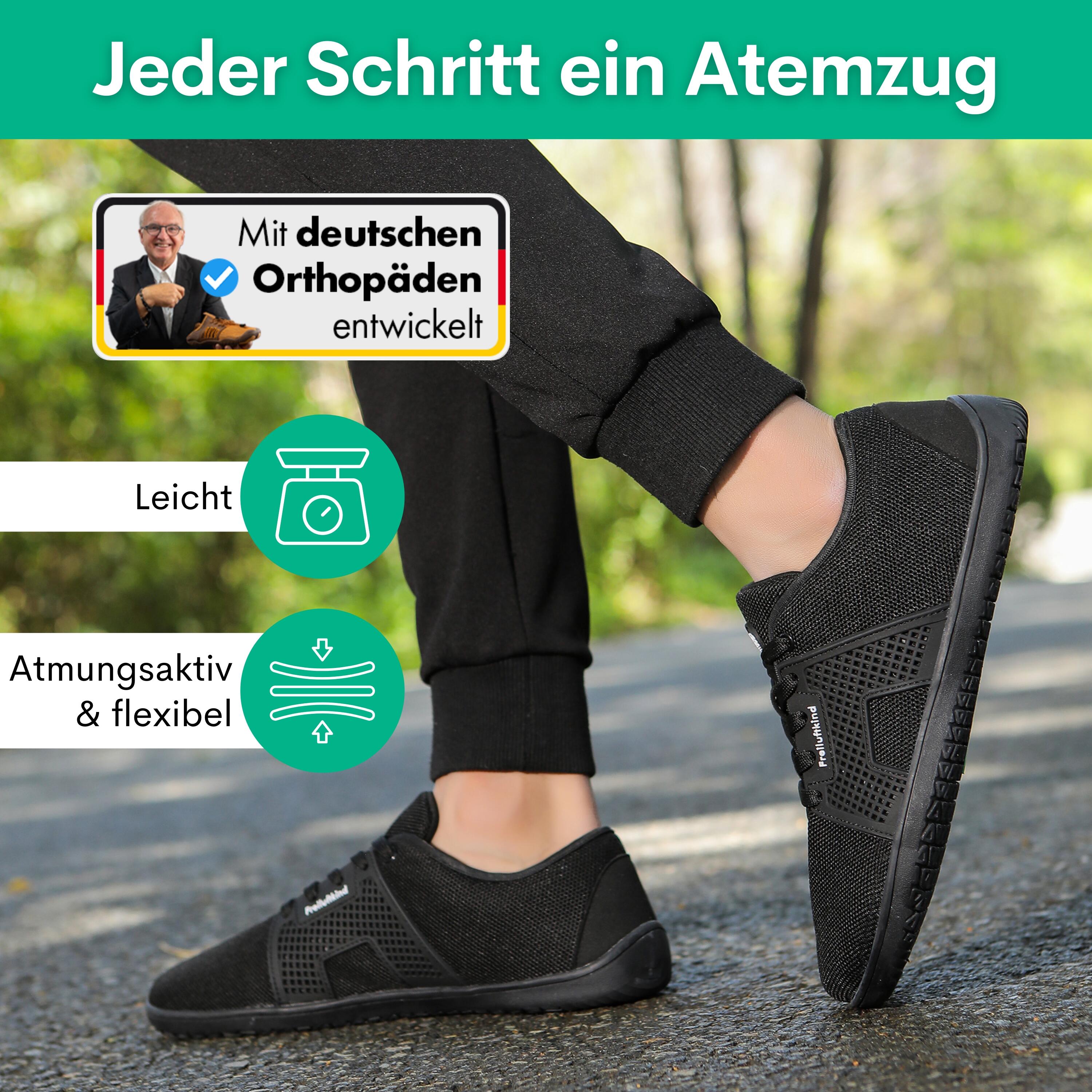 FREILUFTKIND Hokkaido Barfußschuhe Sneaker Unisex 2/7