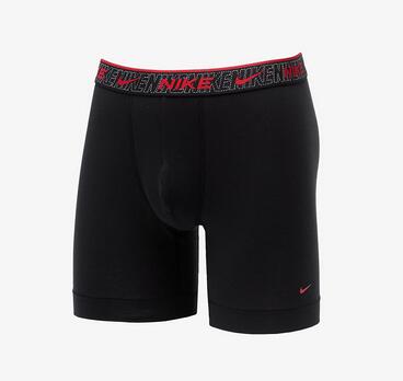 Tre boxer uomo nike everyday cotton stretch - nero 4/5
