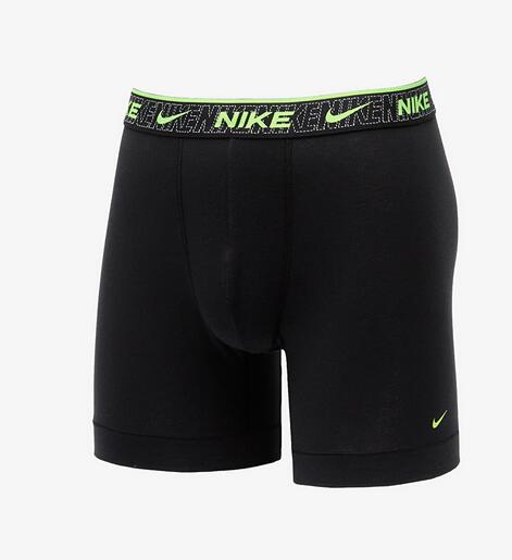 Tre boxer uomo nike everyday cotton stretch - nero 2/5