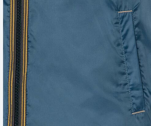 Converse core windbreaker chaqueta cortavientos para niños - azul 3/4