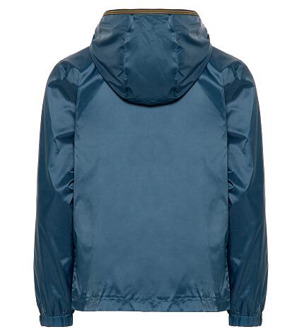 Converse core windbreaker chaqueta cortavientos para niños - azul 4/4