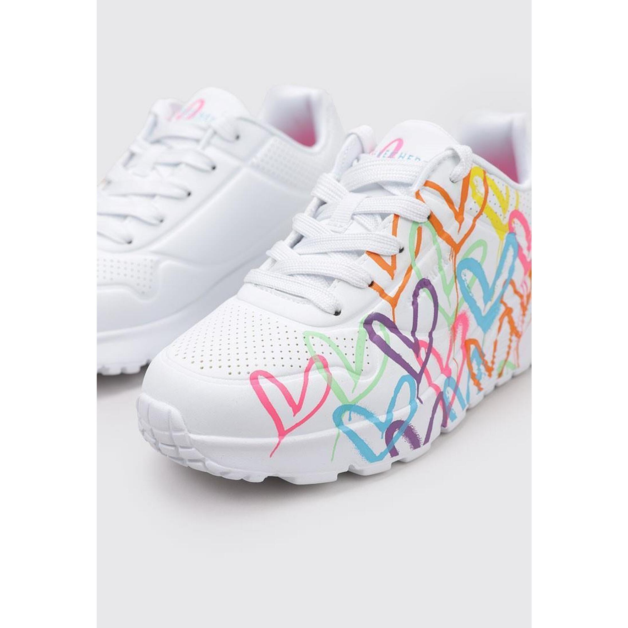 Sneakers Deportivas Niños Skechers UNO LITE-LOVE Blanco