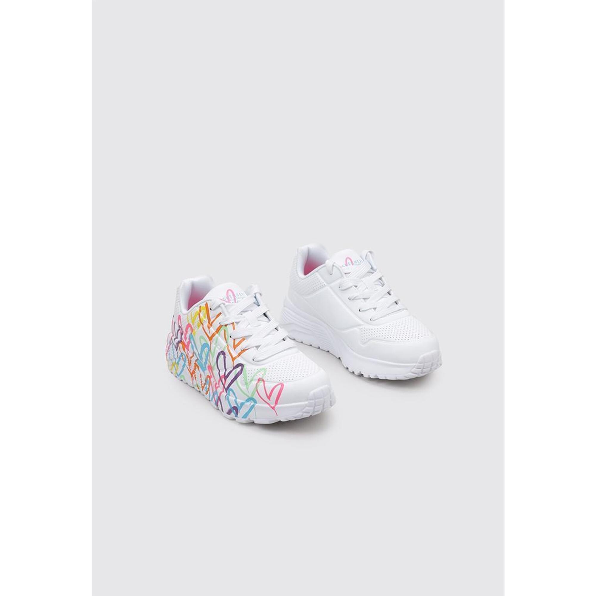 Sneakers Deportivas Niños Skechers UNO LITE-LOVE Blanco