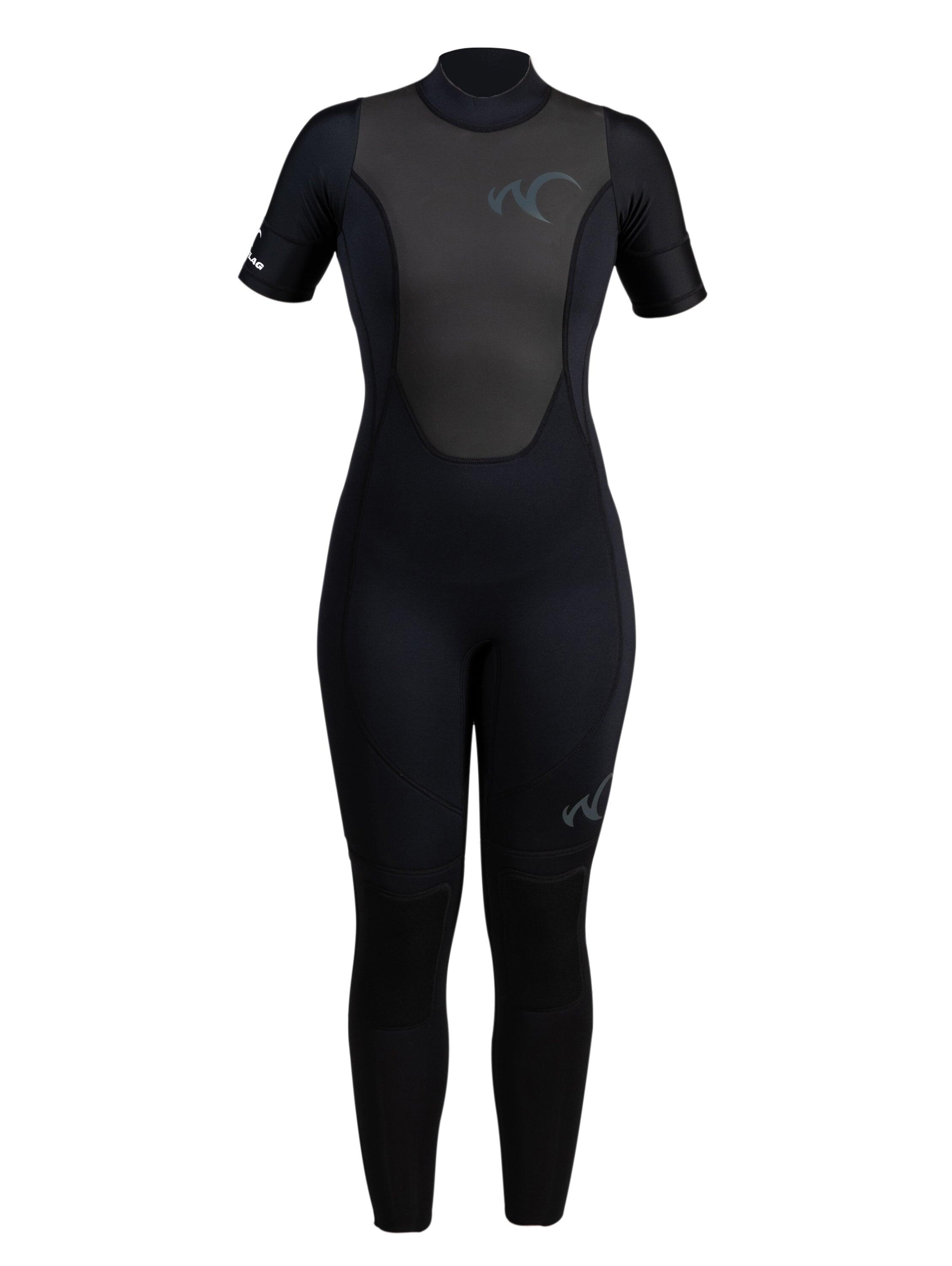 Sapporo Wetsuit voor Sup Surf - 3mm Superior Neopreen met Lycra mouwen - Dames 6/7