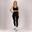 Xtreme - Sportset dames - Legging/Crop Top - Zwart