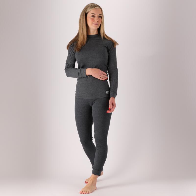 Heatkeeper - Pantalon thermique femme - Anthracite - 2 pièces