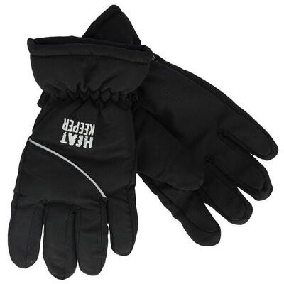 Heatkeeper - ski handschoenen dames - zwart - 1-paar - dames handschoenen winter