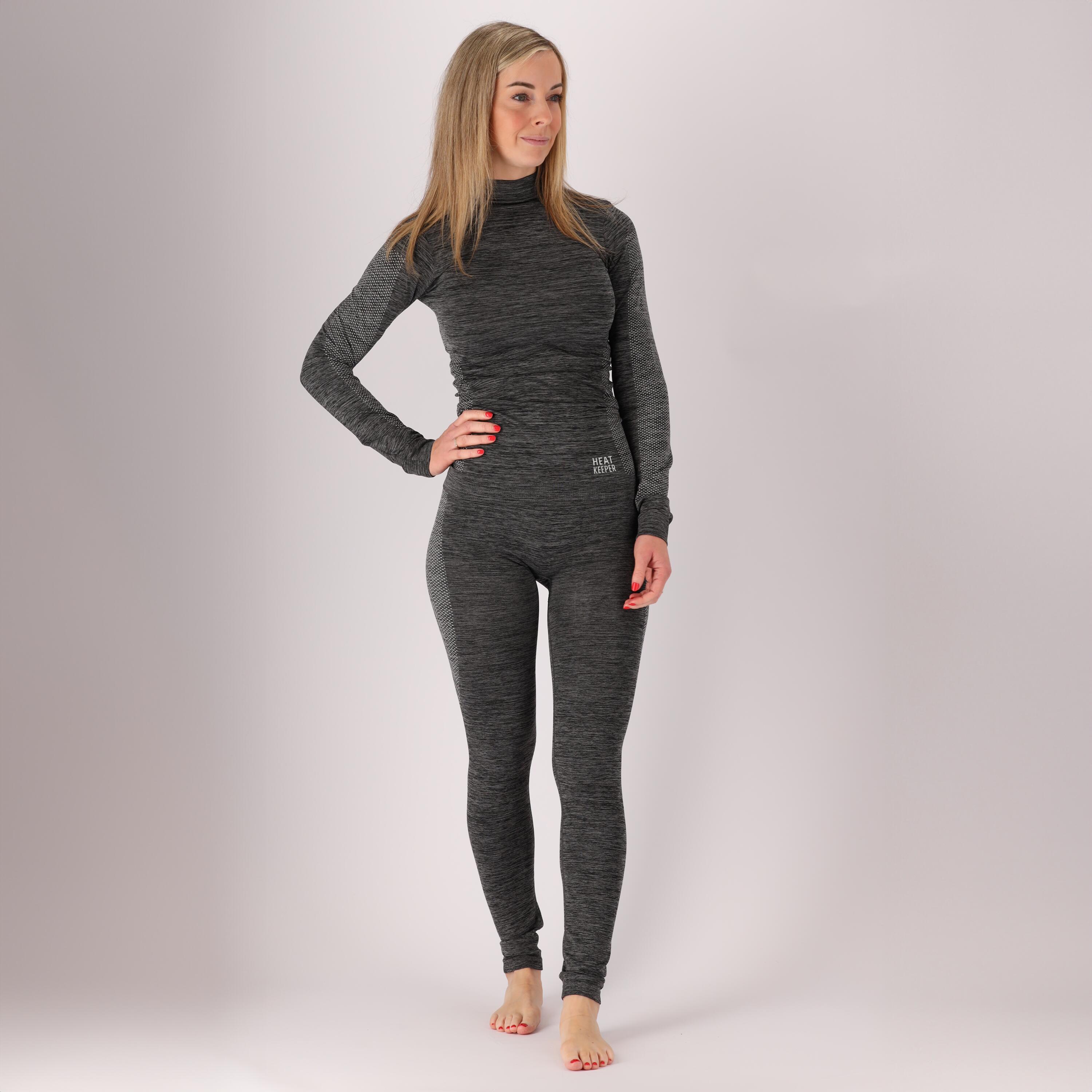 HEAT KEEPER Heatkeeper - Thermohose Damen - Schwarz - 2-teilig - Premium