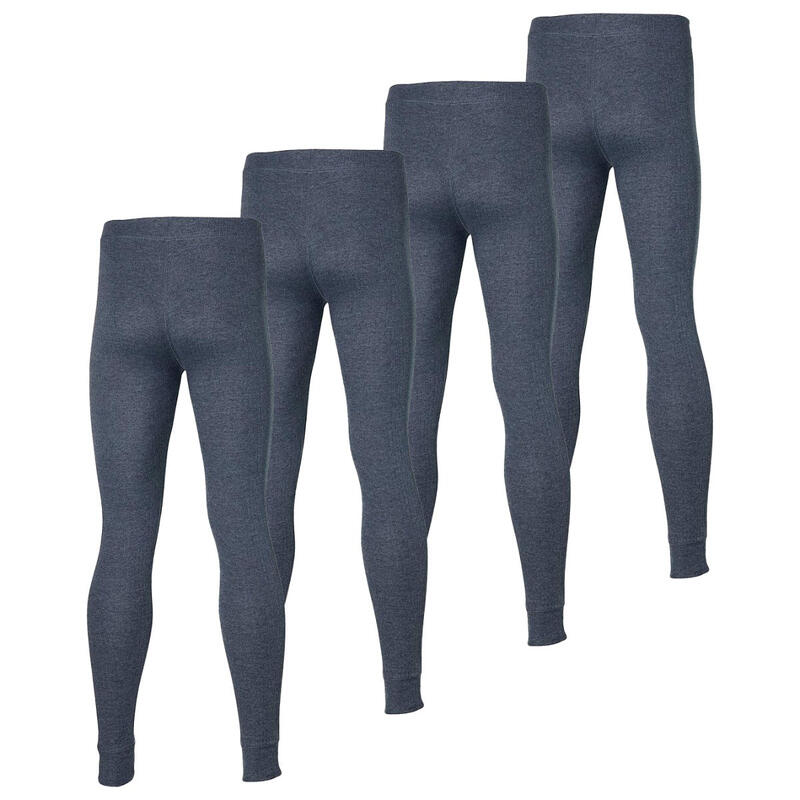 Heatkeeper - Pantalon thermique pour hommes - Anthracite - 4 pièces