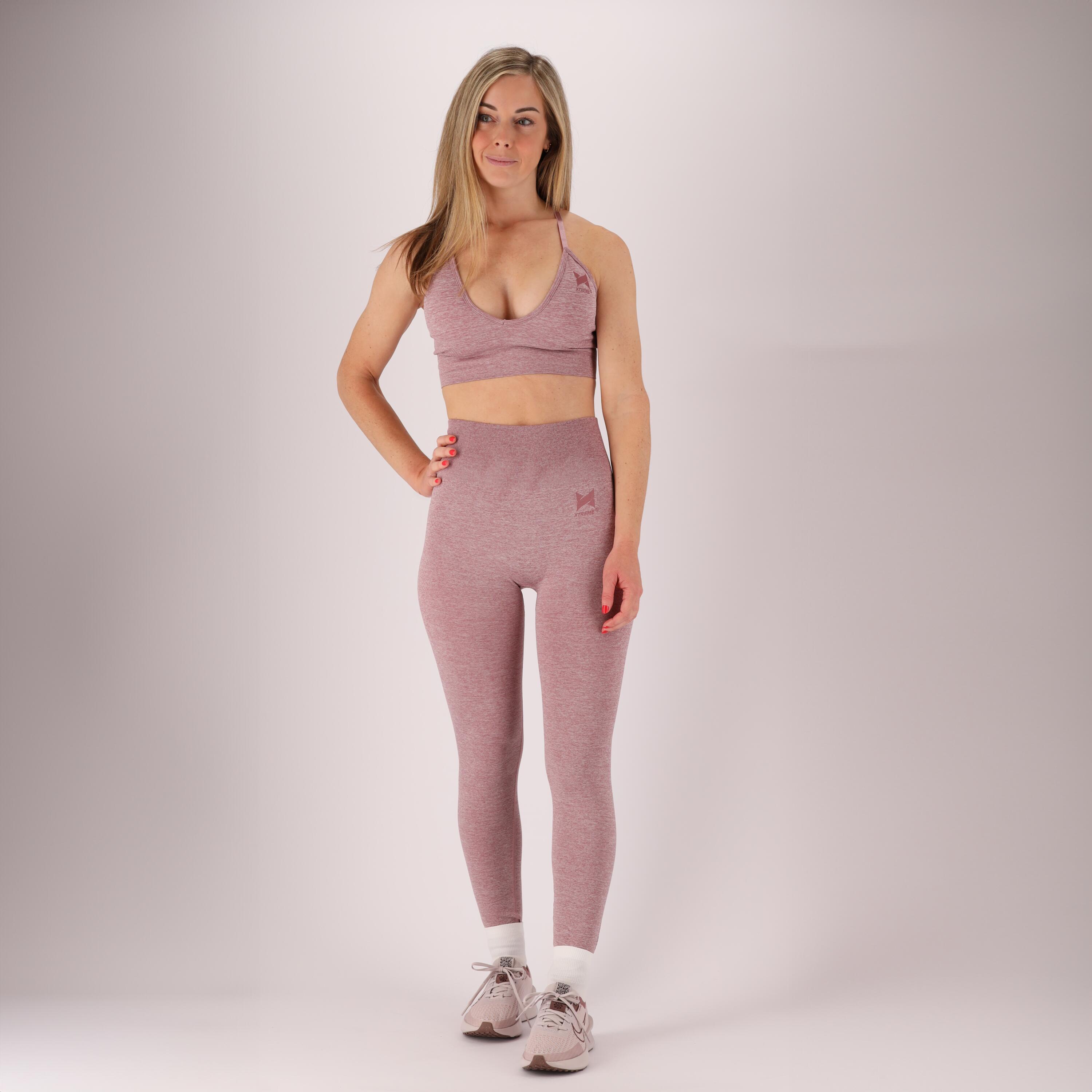 Xtreme - Xtreme - Ensemble De Sport Pour Femme - Leggings/soutien-gorge - Rose - Survêtement - Rose - 48 Xl - Decathlon