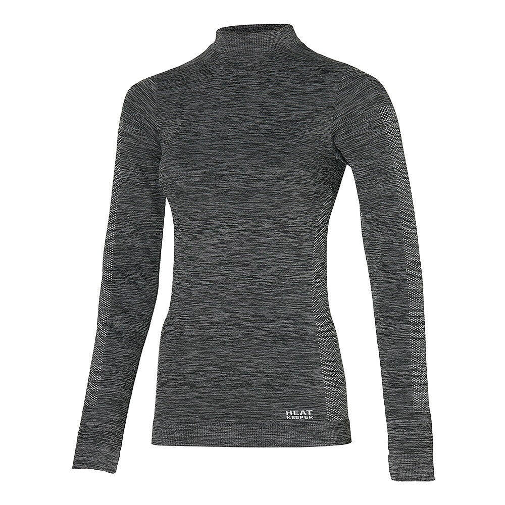 HEAT KEEPER Heatkeeper - Thermoshirt dames - Zwart melange - 1-Stuk