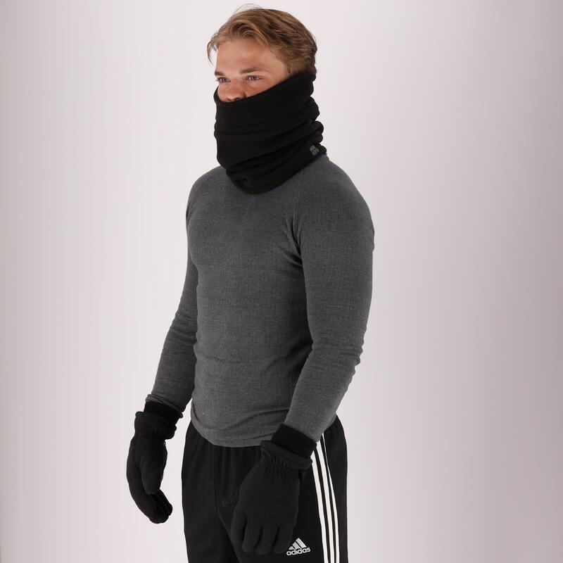 Heatkeeper - Thermo heren thinsulatie fleece handschoenen - Zwart - 1-Paar