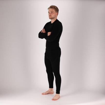 Xtreme - Herren-Thermohose/-shirt - Premium - Set - Schwarz -