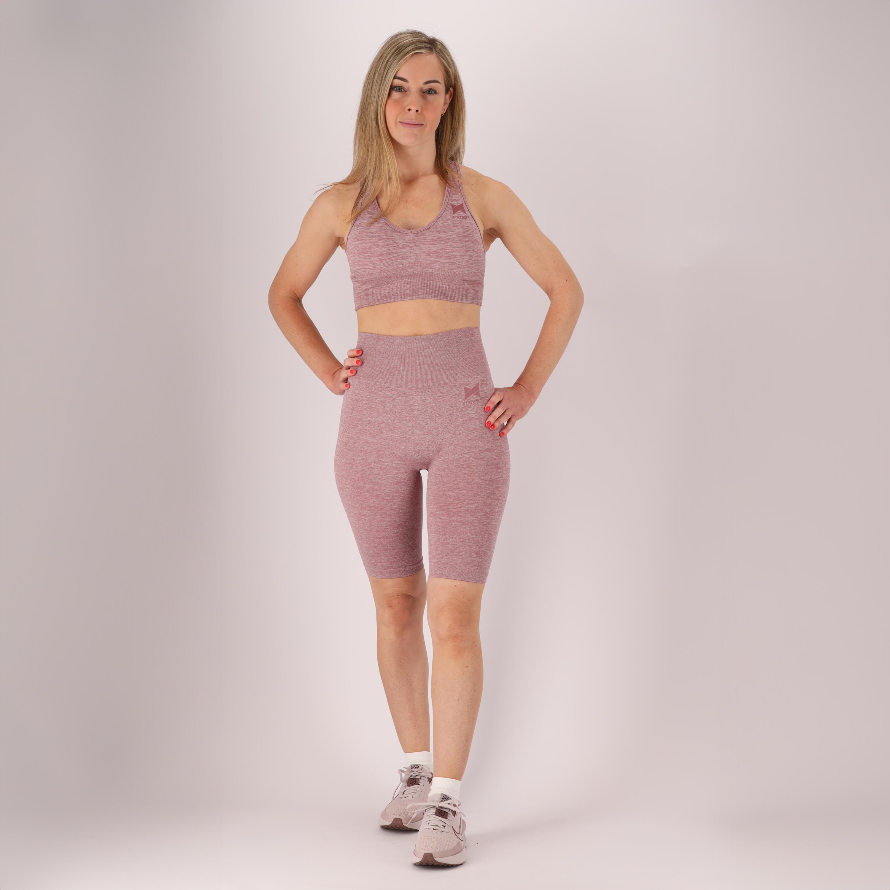 XTREME Xtreme - Sportset dames - Short/Top - Roze - Sport short dames - Sportkleding
