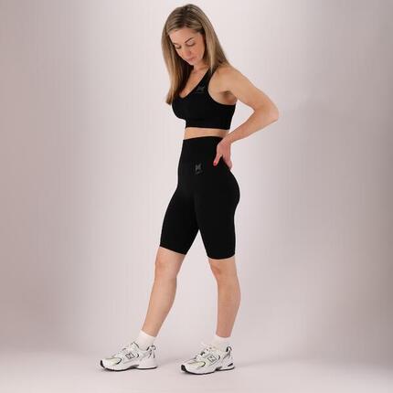 Xtreme - Ensemble de sport femme - Short/Top - Noir - Short de sport femme -