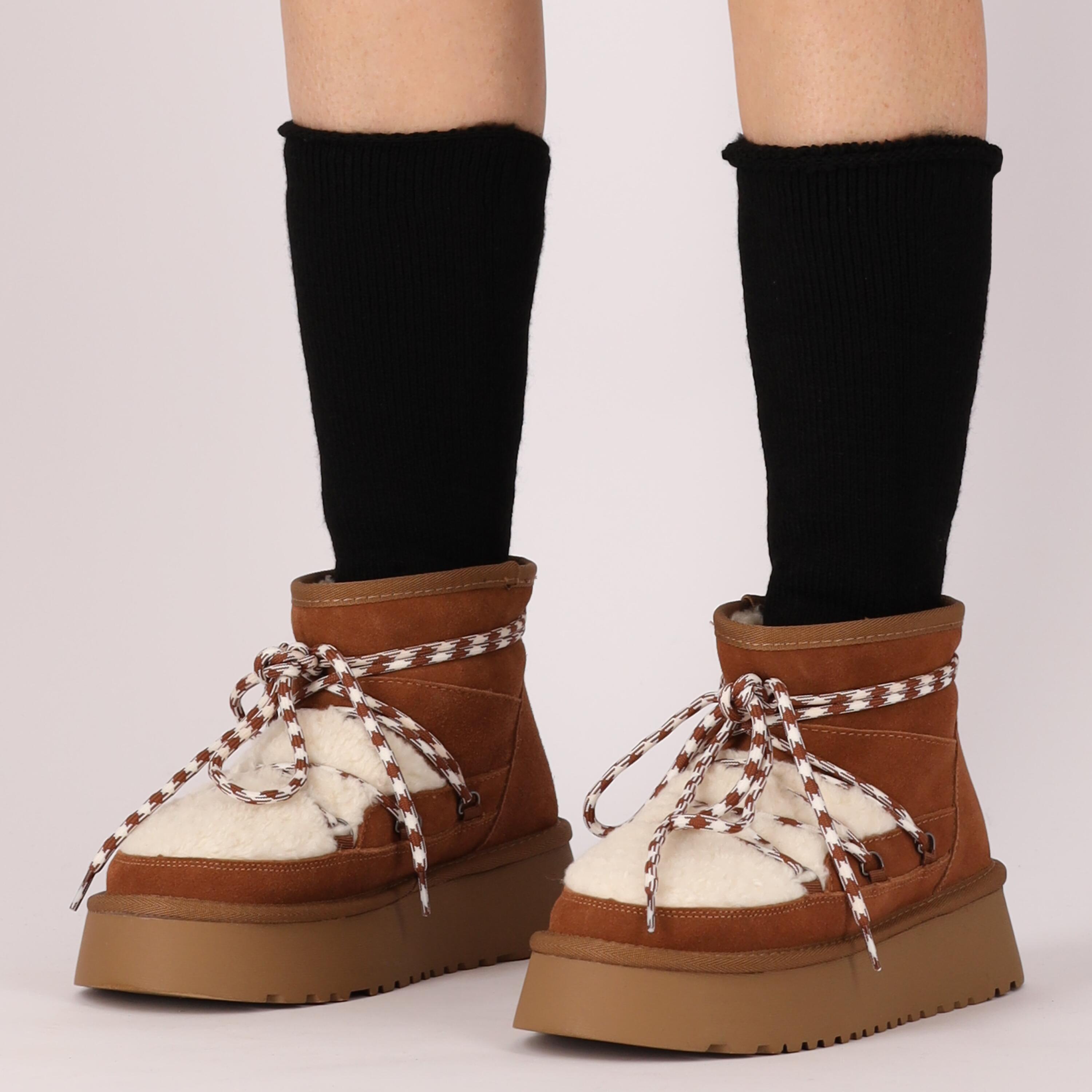 Heatkeeper - Calzini termici da donna - 4 paia - Nero 2/6