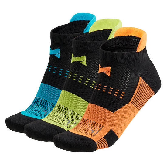Xtreme – Fitness-Sneakersocken – Unisex – Multi Weiß – 3 Paar – Fitness-Socken