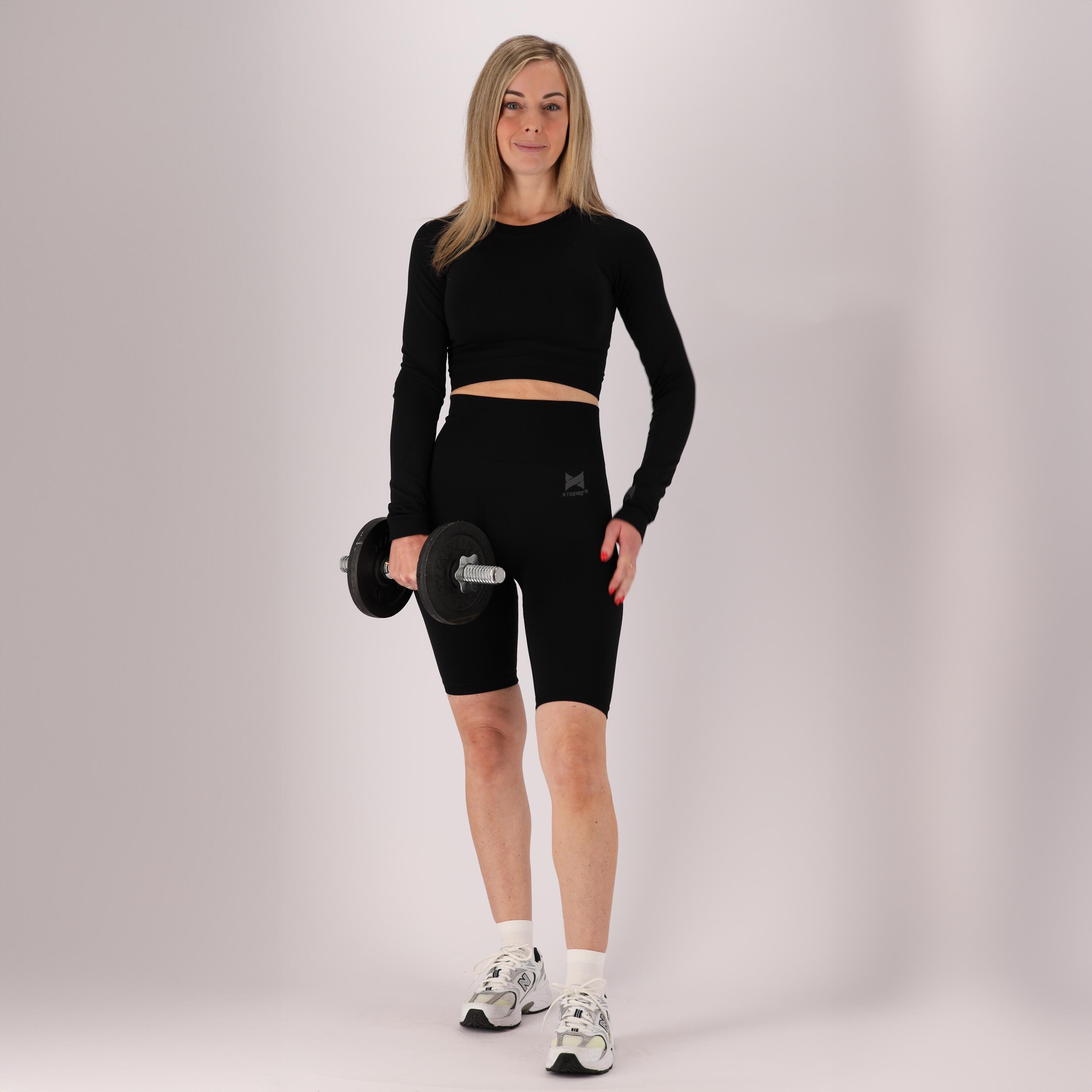 XTREME Xtreme - Sport shorts dames - Zwart - 1-Stuk - Shorts dameskleding