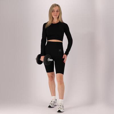 Xtreme - sport shorts dames - zwart - 1-stuk - shorts dameskleding