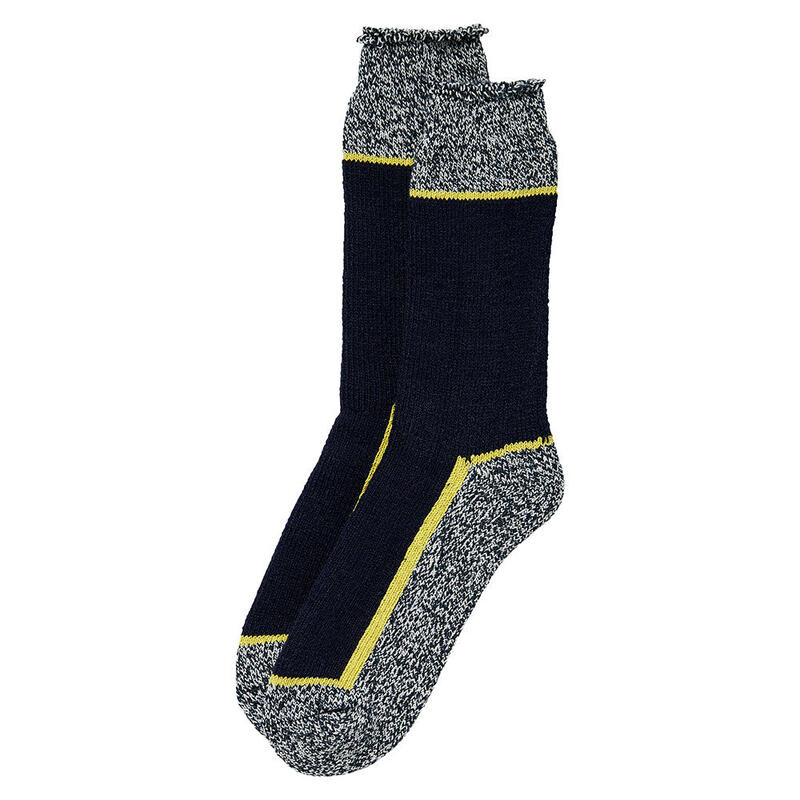 Heatkeeper - Chaussettes de travail thermiques pour hommes - Noir - 1 paire -