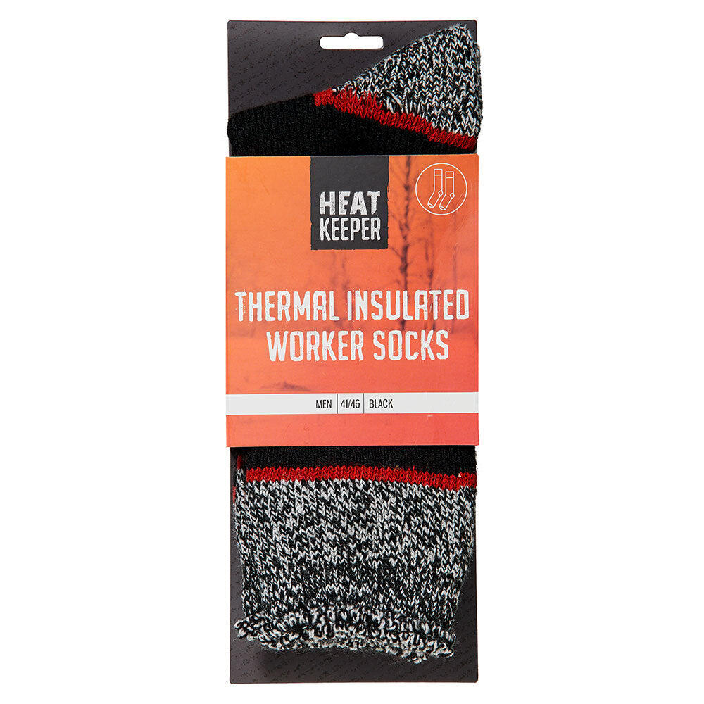 Heatkeeper - Chaussettes de travail thermiques pour hommes - Bleu marine - 1 5/7