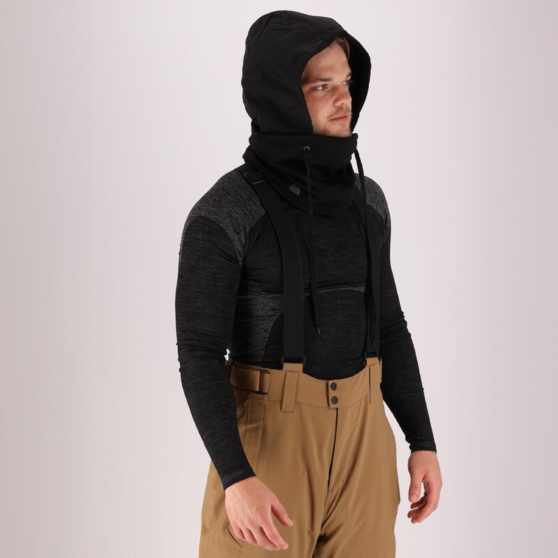 Heatkeeper - Cagoule polaire thermique pour hommes - Noir - 1 pièce - Bonnet