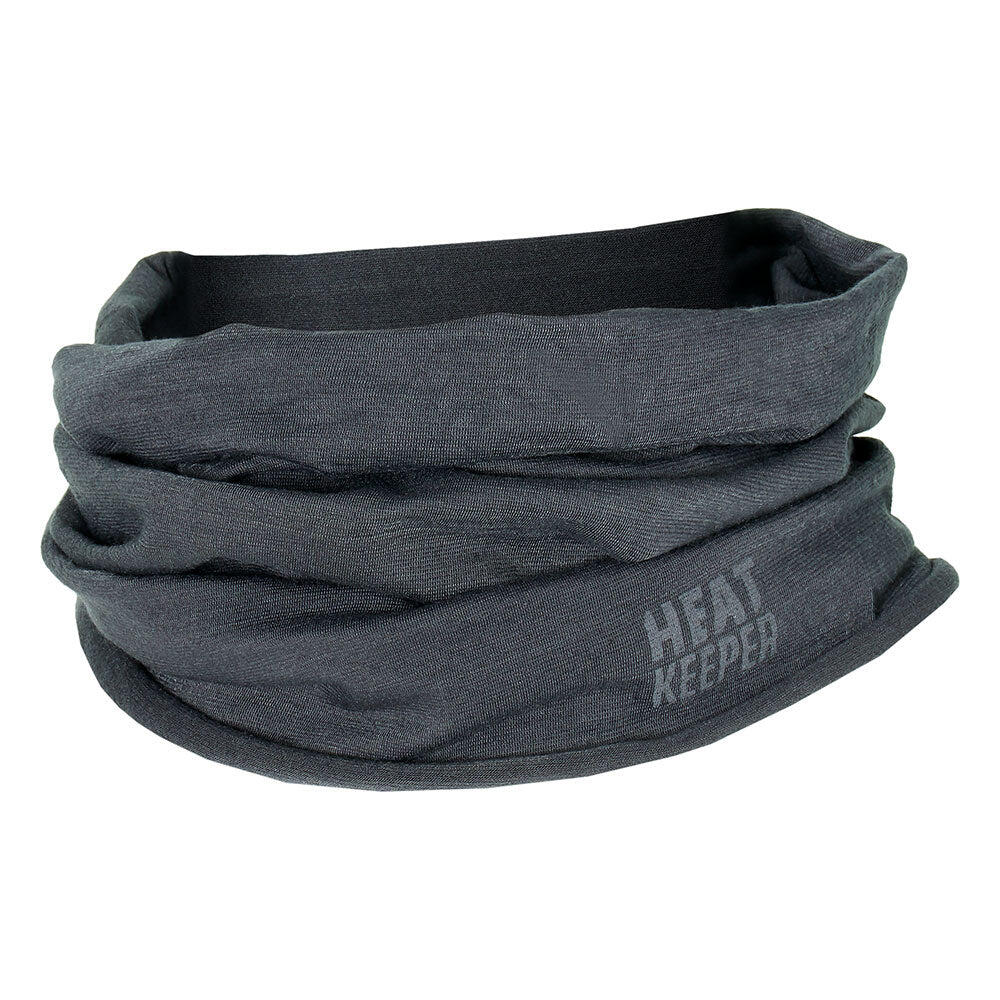 HEAT KEEPER Heatkeeper - Sjaal/Nekwarmers heren - Multifunctioneel - Antraciet - 1-Stuk