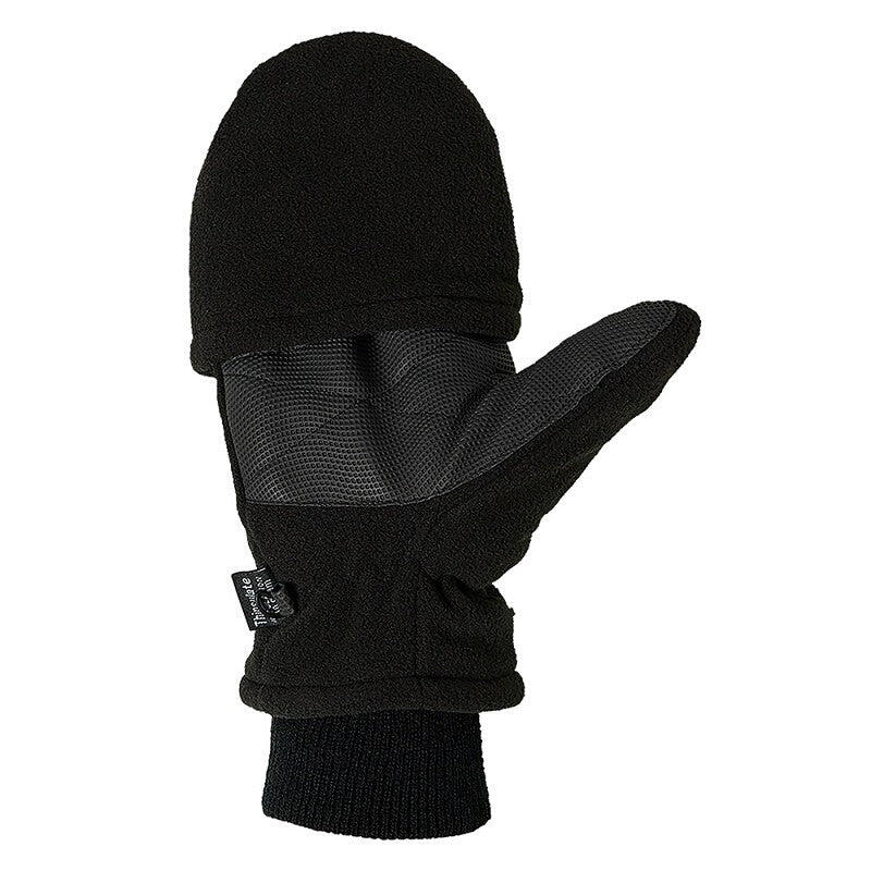 Heatkeeper - Gants thermiques bout des doigts pour hommes - Noir - 1 paire