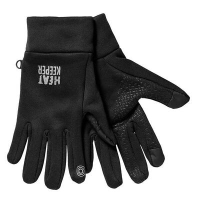 Heatkeeper - thermo sporthandschoenen heren - zwart - 1-paar - handschoenen