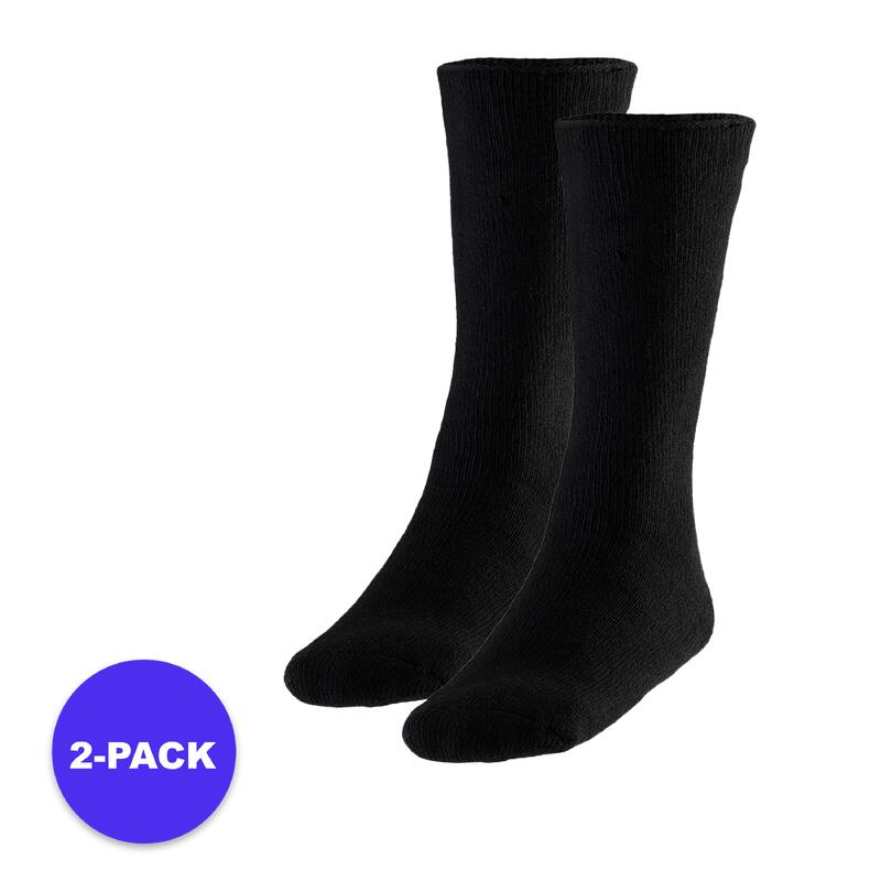 Heatkeeper - Chaussettes thermiques hommes - 2 paires - Noir