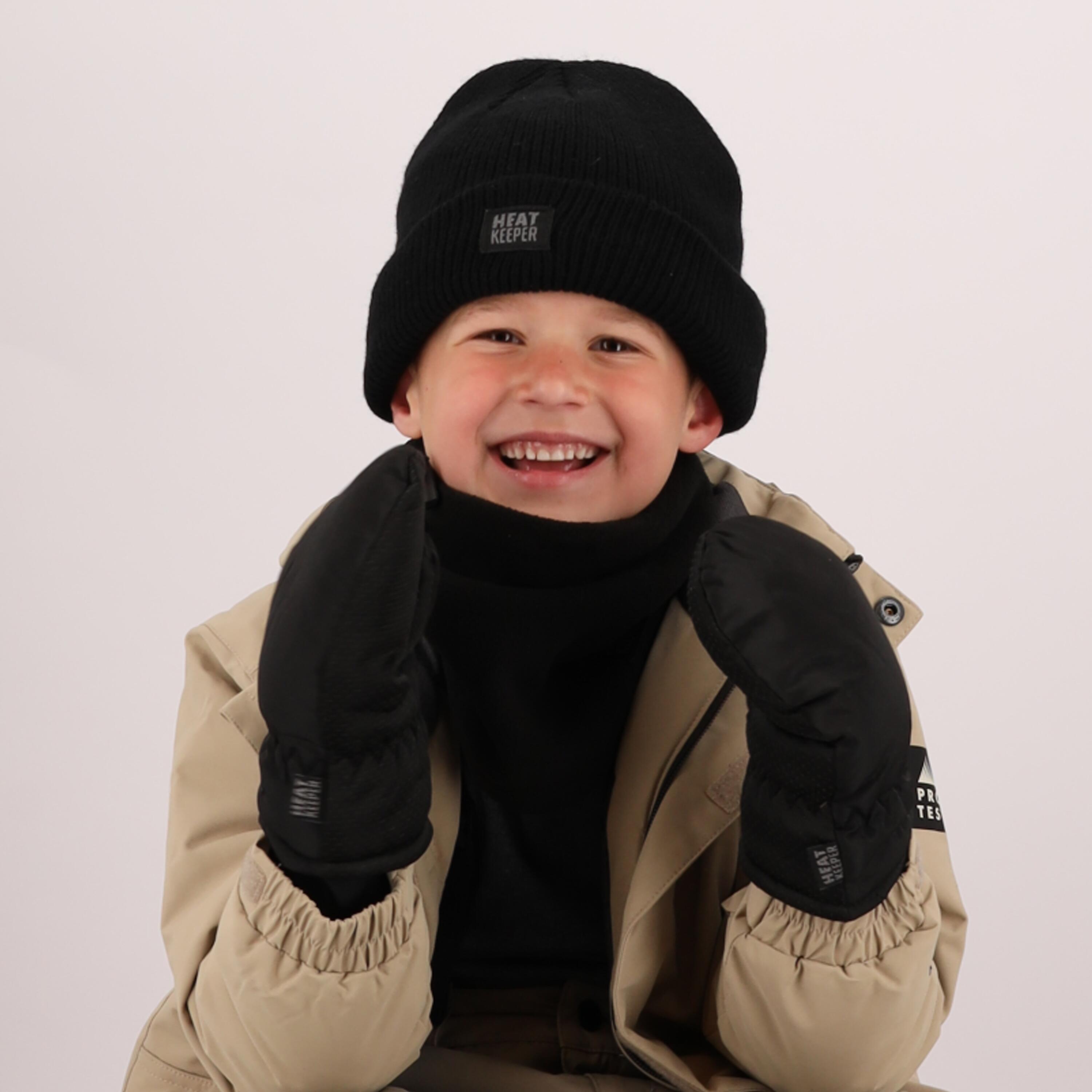 Heatkeeper - Cache-cou en polaire pour enfants - Noir - 1-Pack - Cache-cou en 4/5