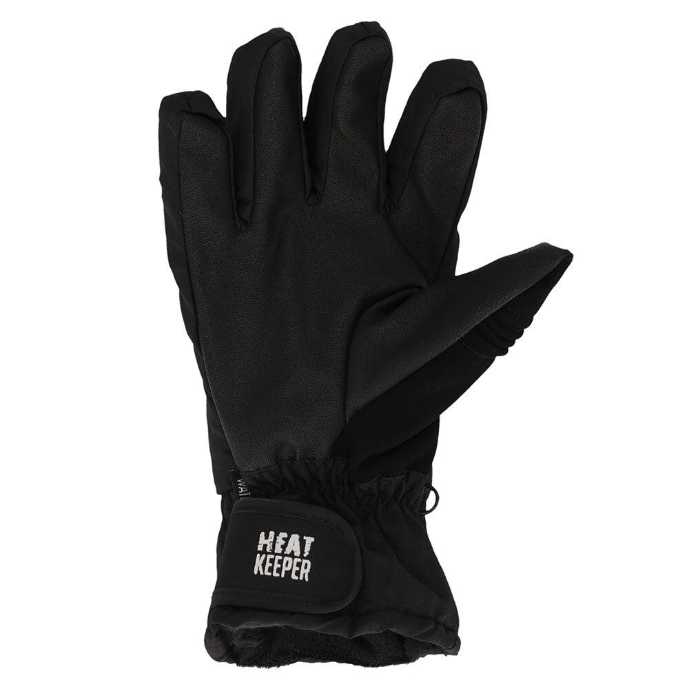 Heatkeeper - Ski handschoenen dames pro - Zwart - 1-Paar - Dames handschoenen 5/7