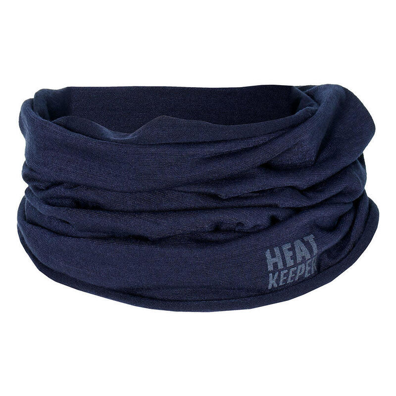 Heatkeeper - Sjaal/Nekwarmers heren - Multifunctioneel - Marine Blauw 1-Stuk